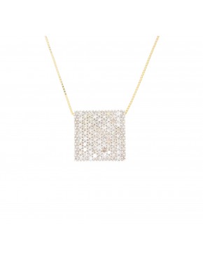 Gargantilha galeria quadrado - 0015725 Gargantilha galeria quadrado - 0015725